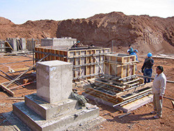 Civil construction site