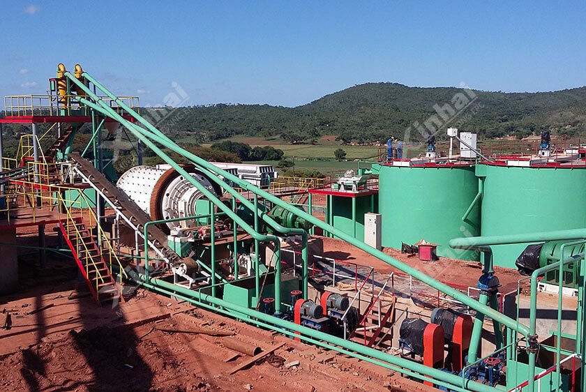 Zimbabwe 700t/d Gold Mineral Processing Plant