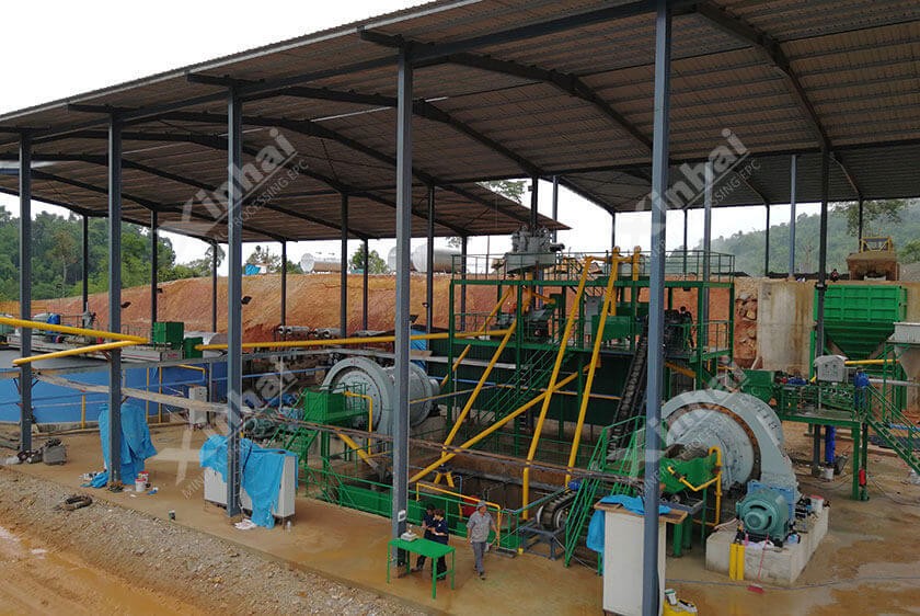 Malaysia 700t/d Gold Mineral Processing Plant