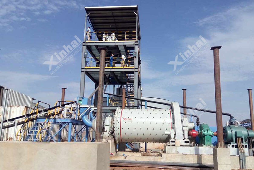 Sudan 300t/d Gold Mineral Processing Plant