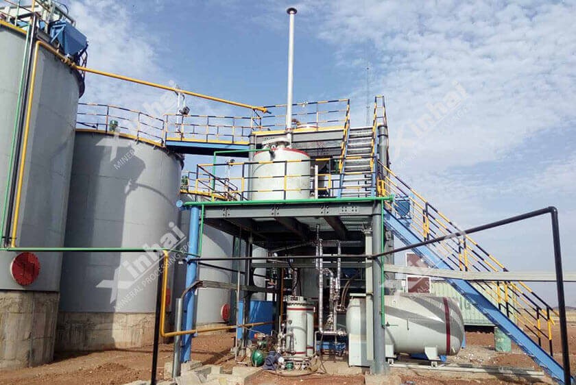 Sudan 300t/d Gold Mineral Processing Plant