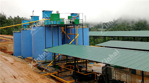 Malaysia 700t/d Gold Mineral Processing Plant