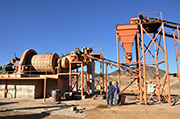 Gold Gravity Separation Site in Sudan