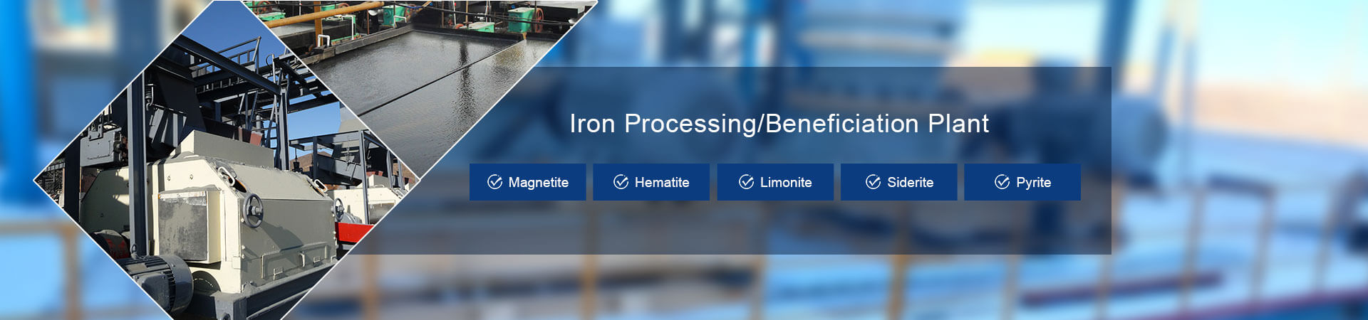 Iron Processing/Beneficiation Plant