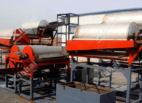 silica sand processing plant