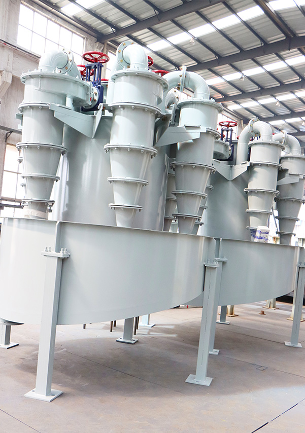 Advantages and features of XCII grading hydrocyclone
