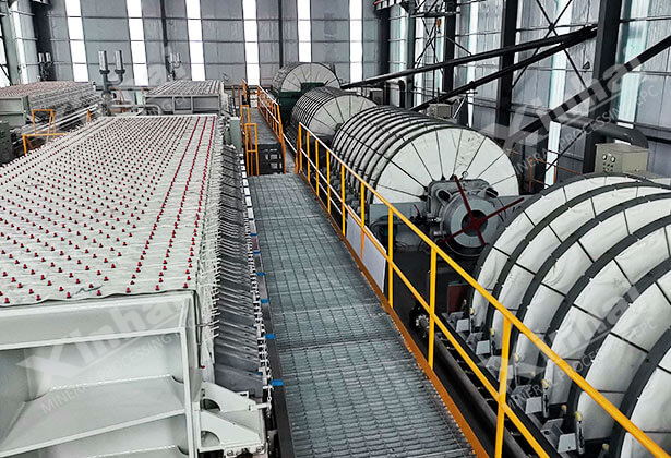 Combined beneficiation method