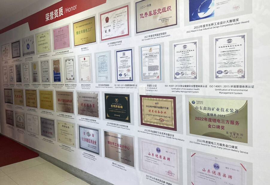 HIGH STANDARDS OF EQUIPMENT PERFORMANCE AND QUALITY